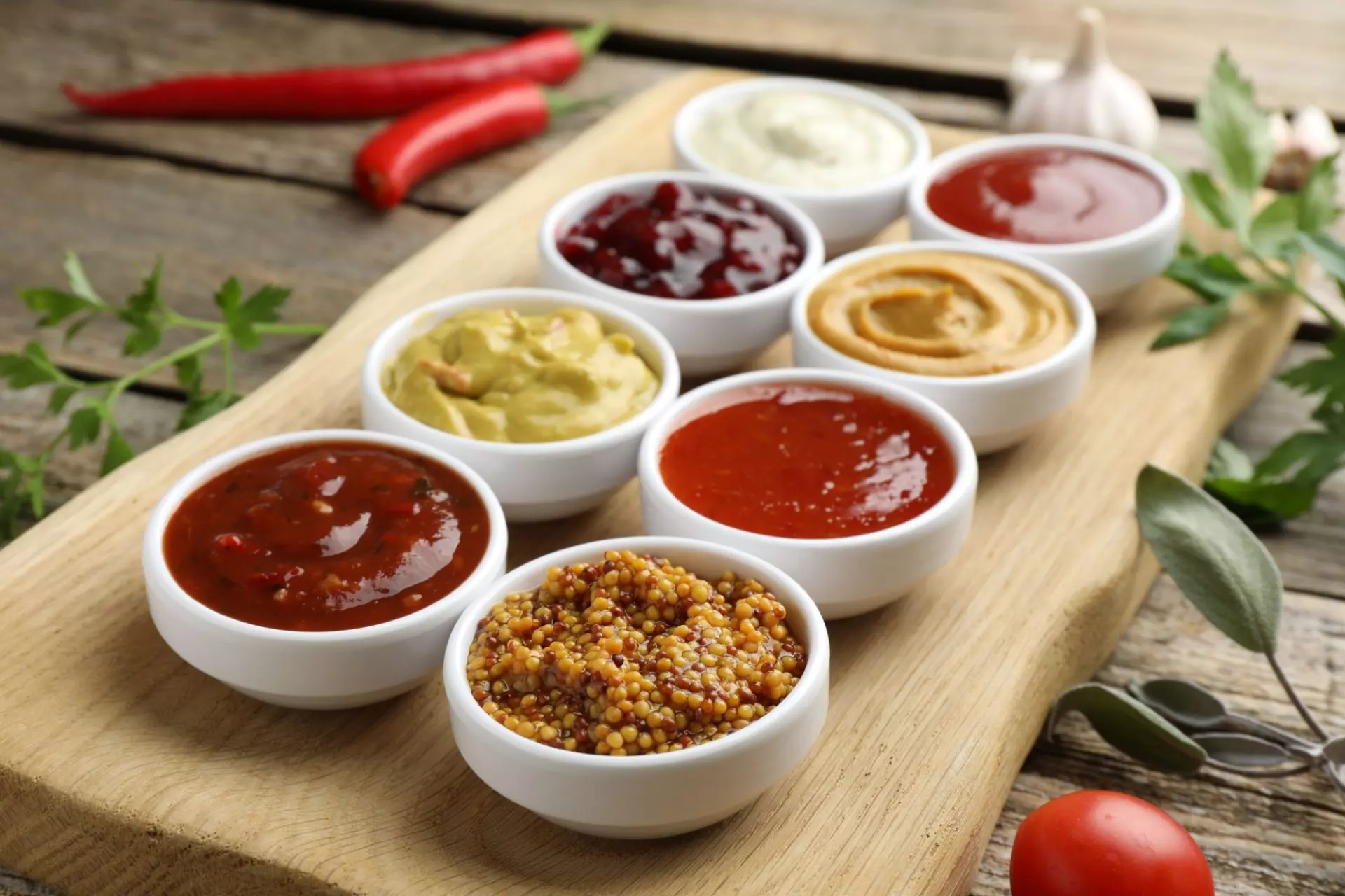 salse e condimenti per le insalate