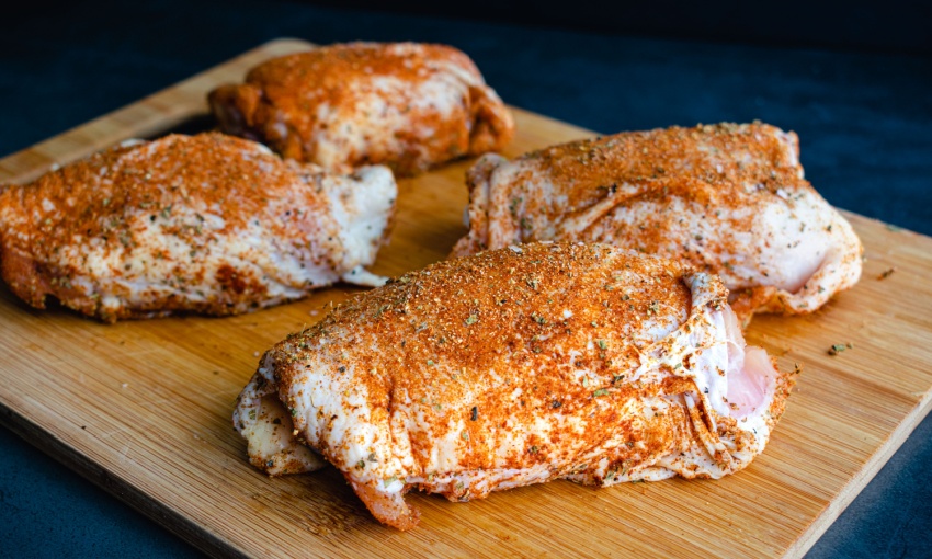 marinatura a secco del pollo