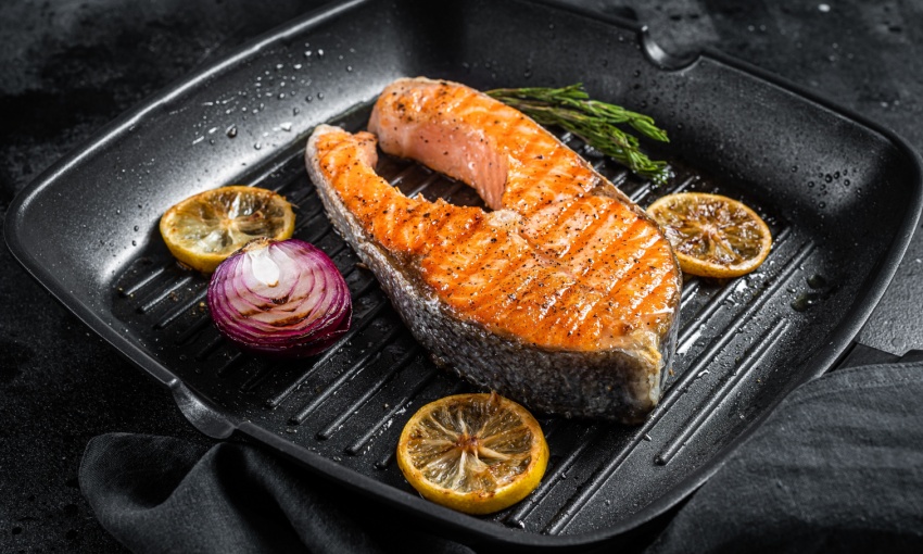 salmone grigliato